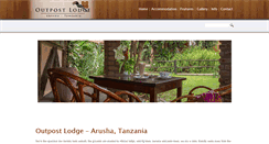 Desktop Screenshot of outpost-lodge.com